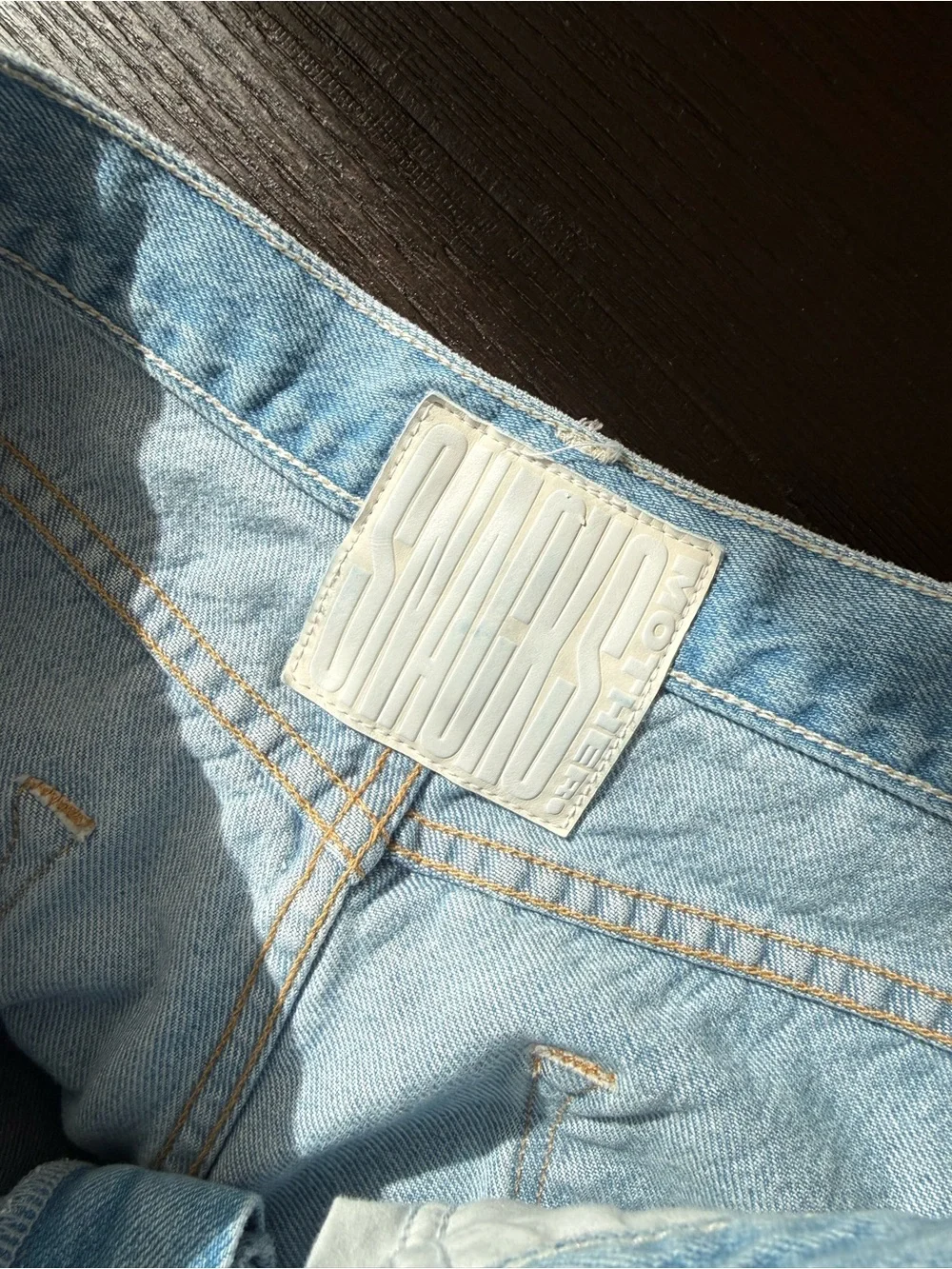 Mother the lemon twist sneak jeans munchies